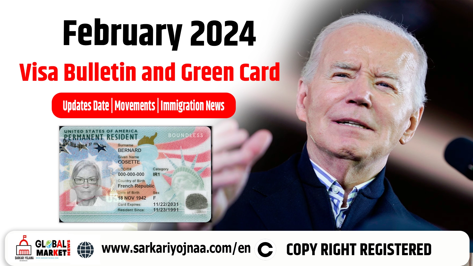 February 2024 Visa Bulletin and Green Card Updates Date?
