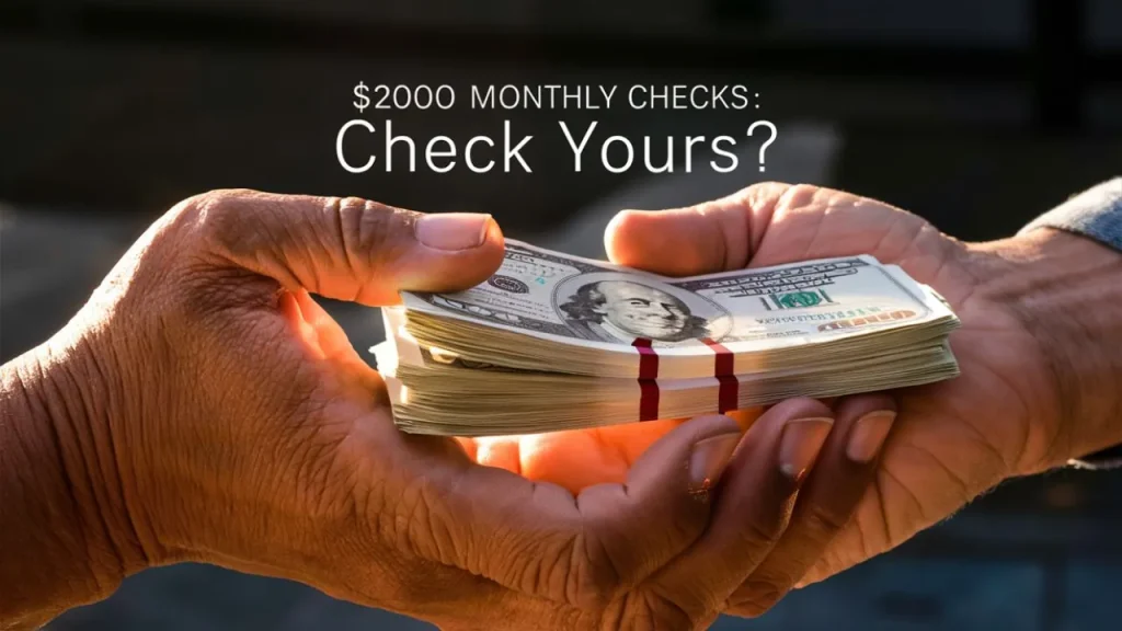 $2000 Monthly Checks