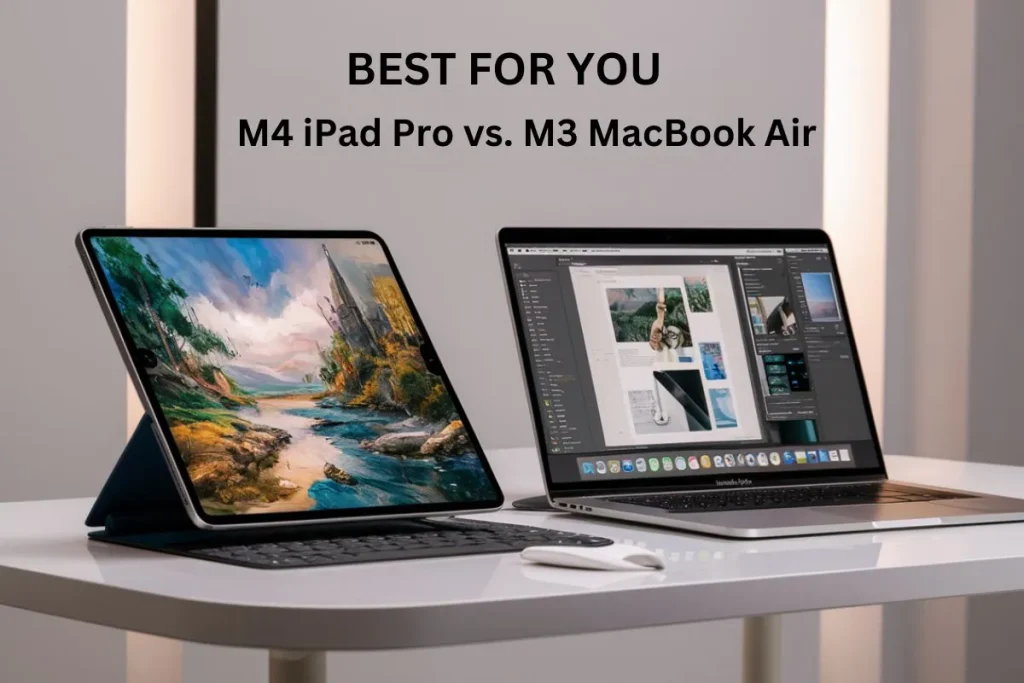 M4 iPad Pro vs. M3 MacBook Air Which Is Right for You