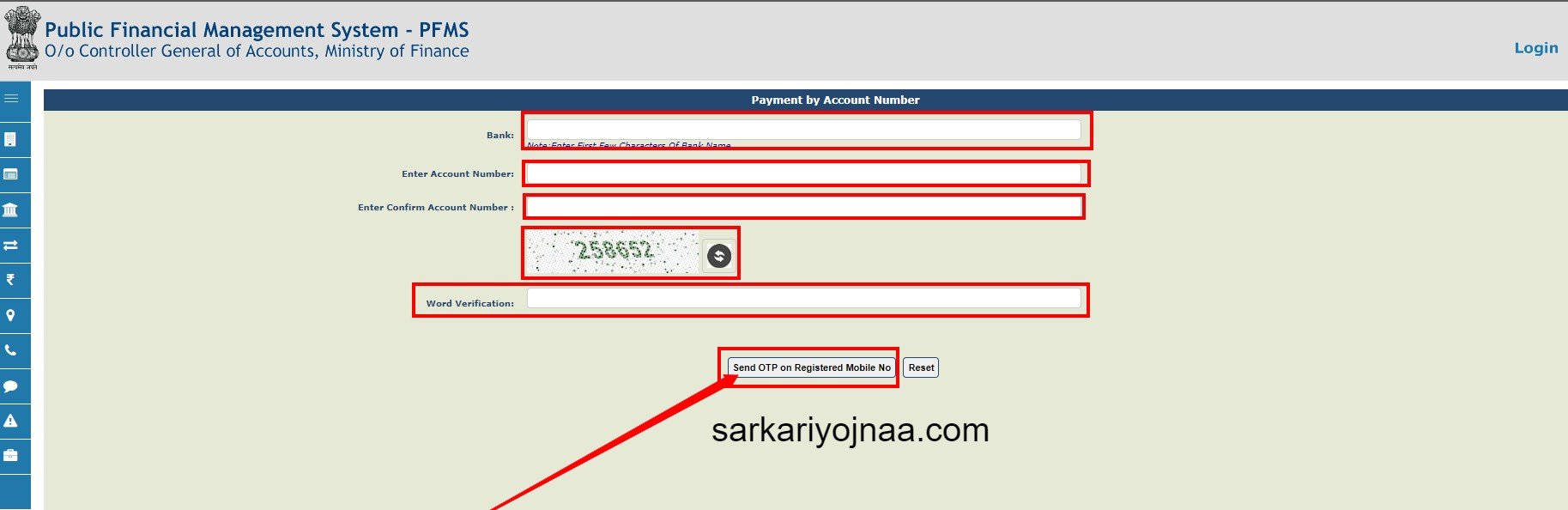 pfms portal