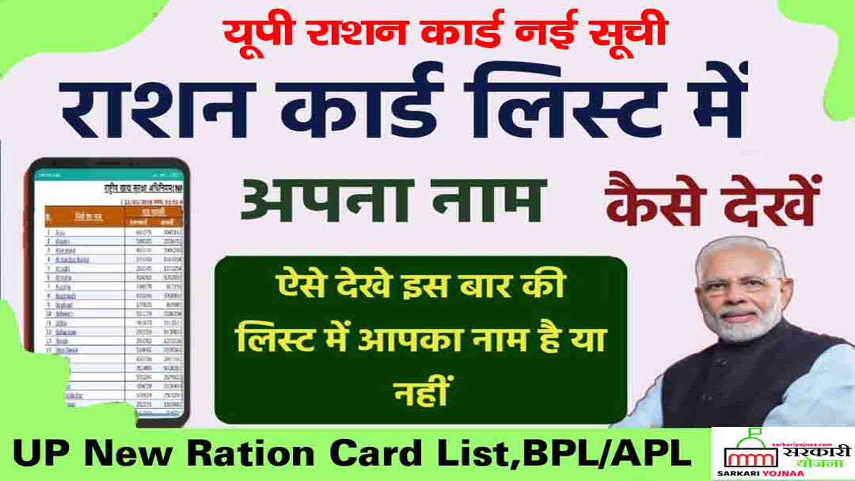 UP Ration Card New List