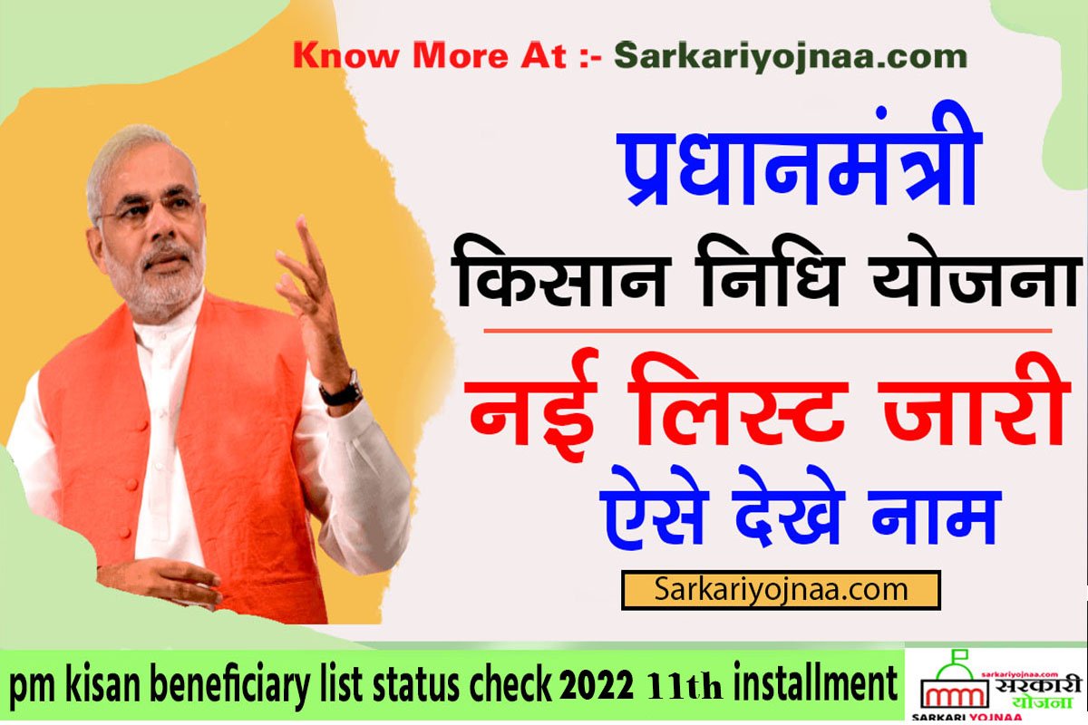Kisan Samman Nidhi Scheme Pm Kisan Status Check
