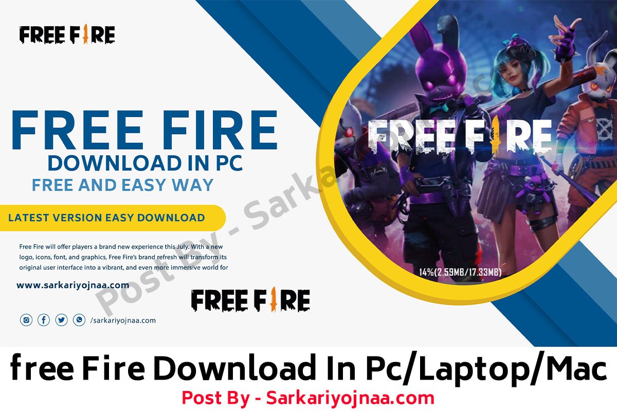 Free Fire for PC Download 2022 Free Fire for PC Download