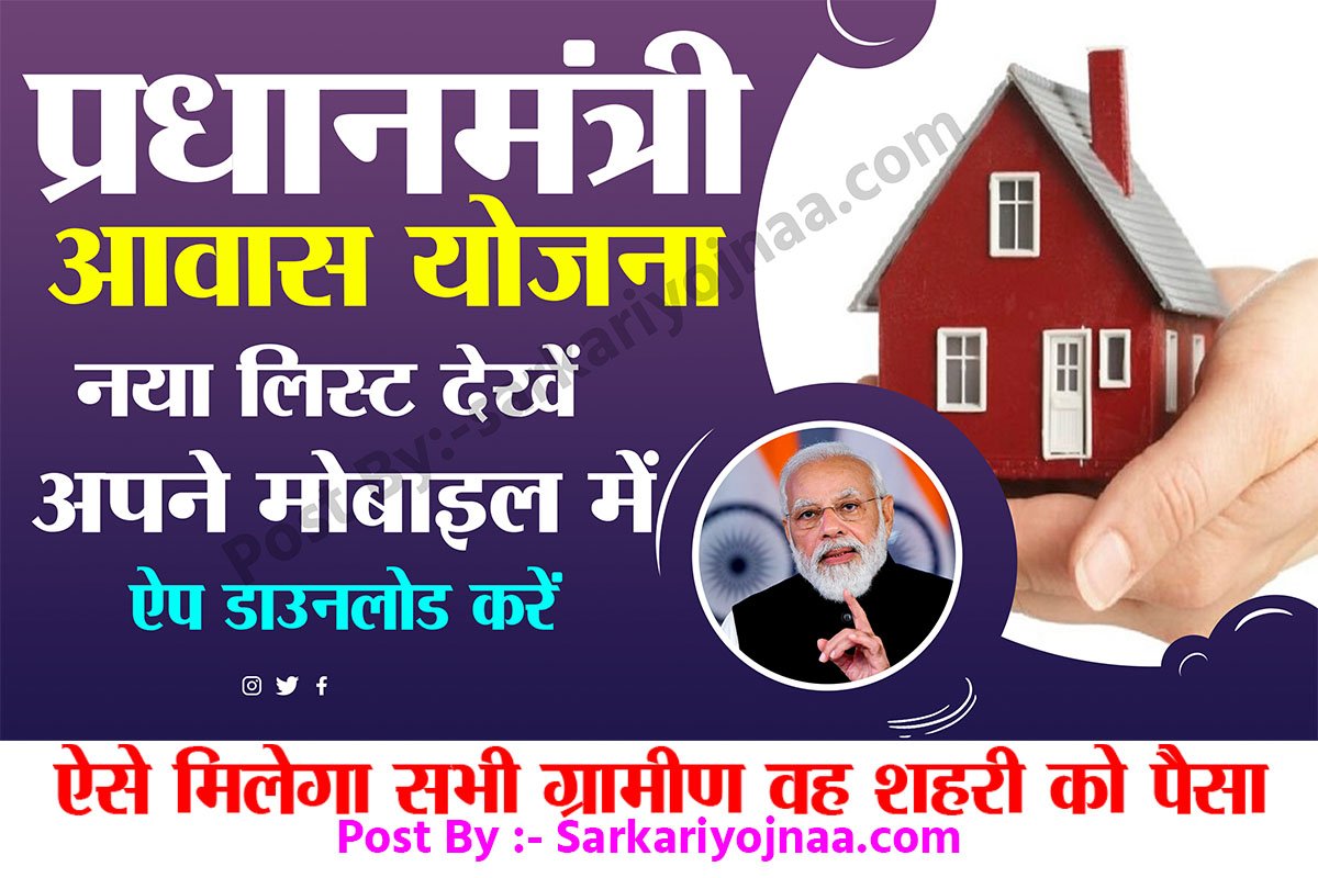 pm awas Yojana App Download PM Awas Yojana 2022 (All India) Download PMAY Mobile App