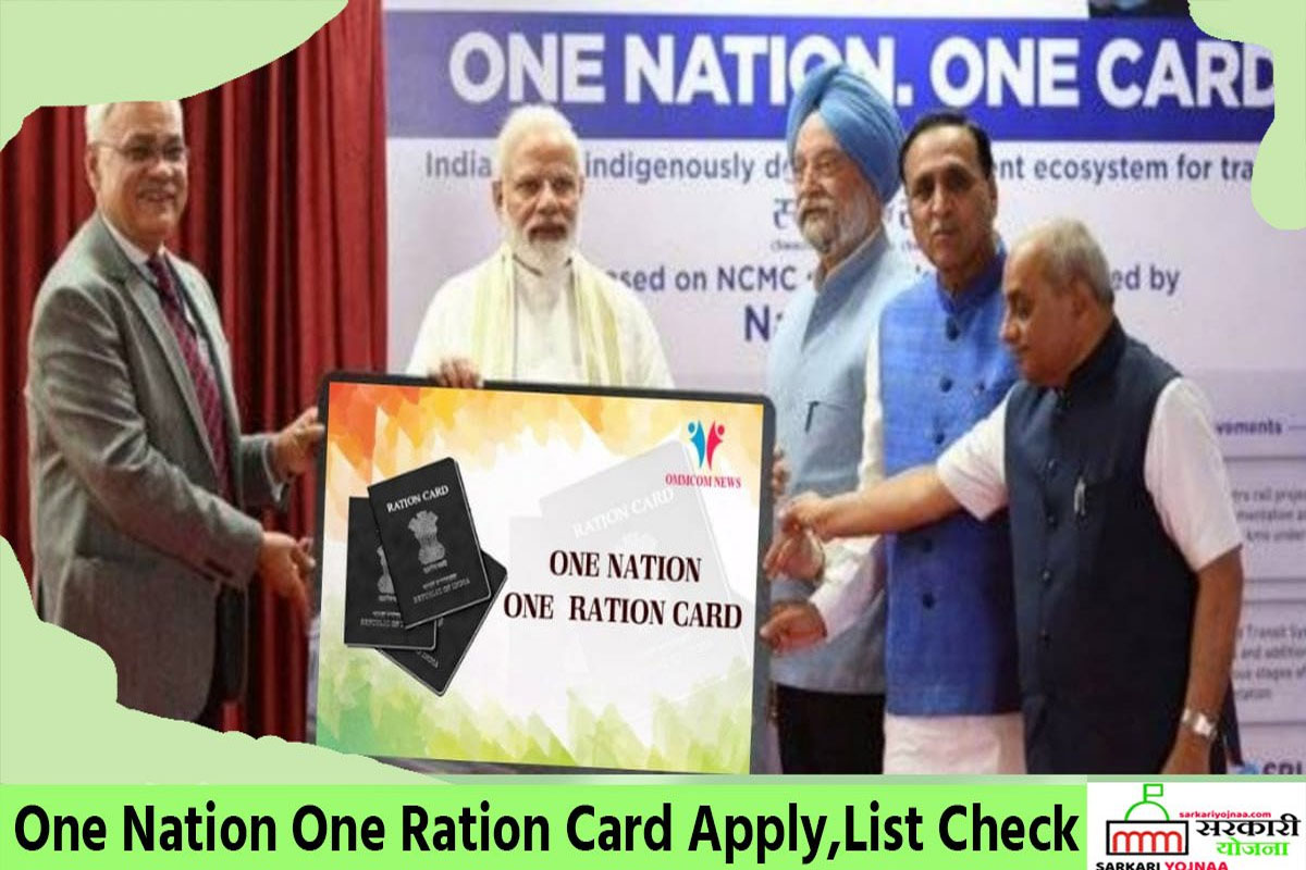 One Nation One Ration Card