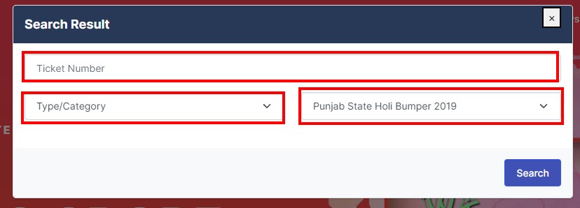 Pujnjab Lottery Result Official Website punjabstatelotteries.gov.in