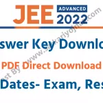 JEE Advanced 2022 Answer Key Download