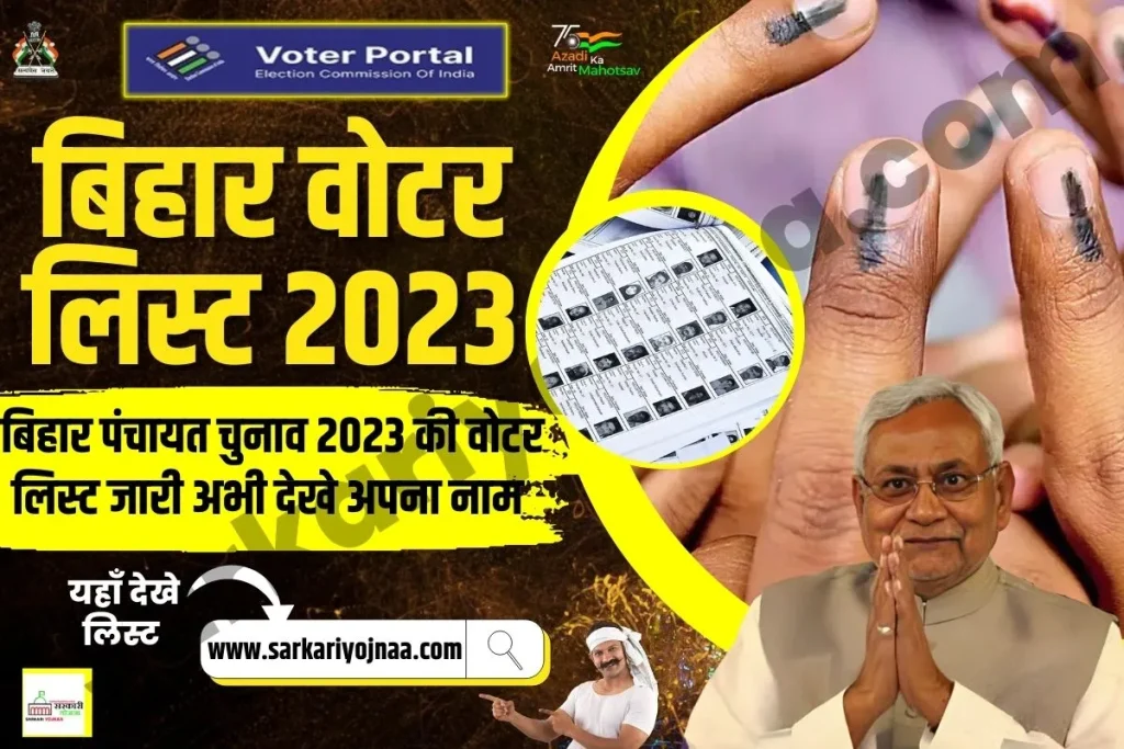 Bihar Voter List 2023