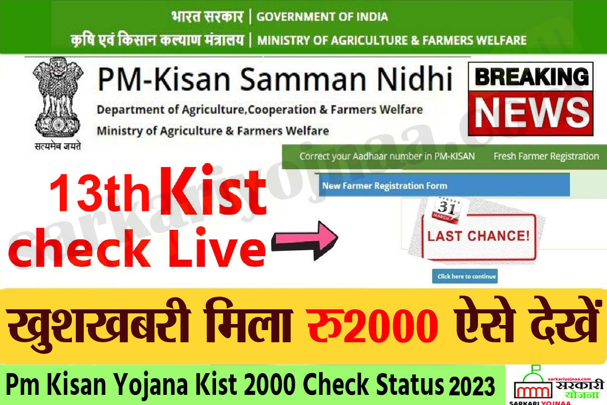 pmkisan.gov.in Status, Registration, Beneficiary list - PM Kisan