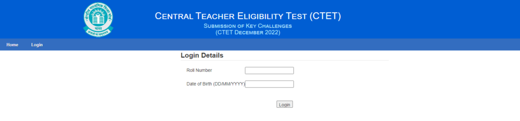 CTET Answer Key and Answer