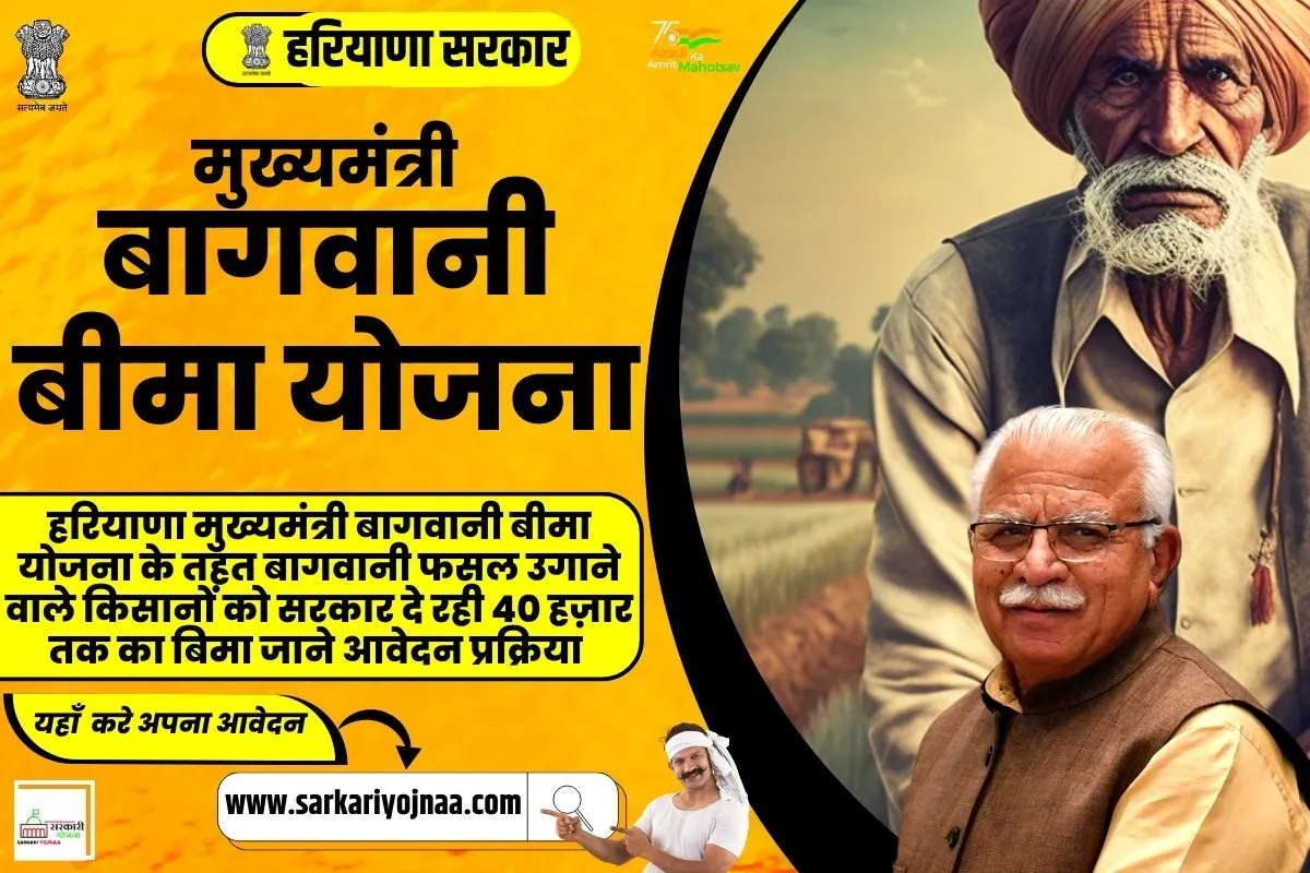 Haryana Mukhyamantri Bagwani Bima Yojana 2023