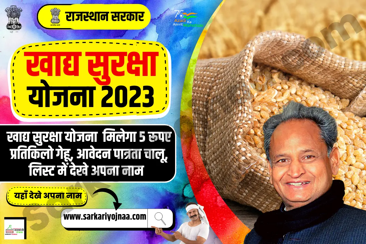 Khadya Suraksha Yojana Rajasthan 2023