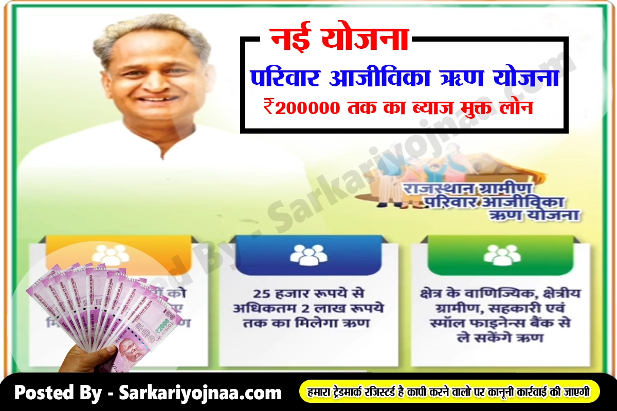 Rajasthan Gramin Parivar Aajivika Rin Yojana