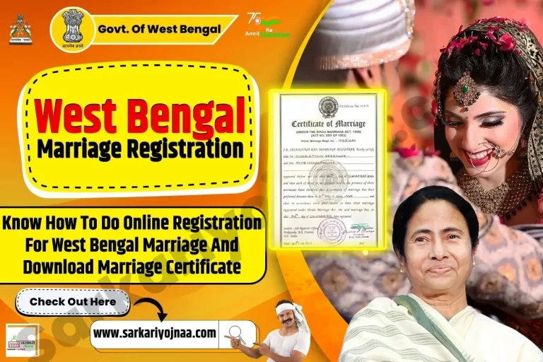 West Bengal Marriage Registration Online Documents, Procedure?