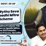 YSR Rythu Seva Lo Upadhi Mitra Scheme
