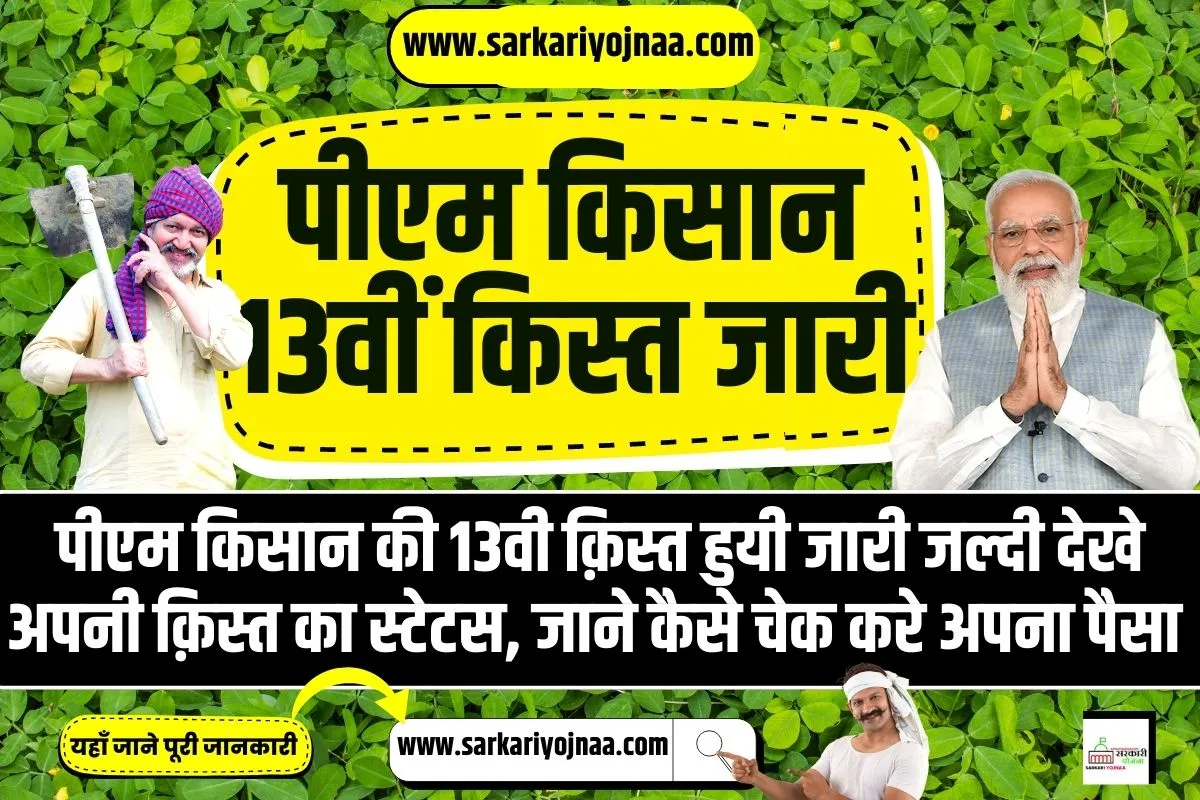 PM Kisan 13th Kist 2023