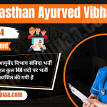 Rajasthan Ayurved Vibhag Recruitment राजस्थान आयुर्वेद विभाग भर्ती 2023