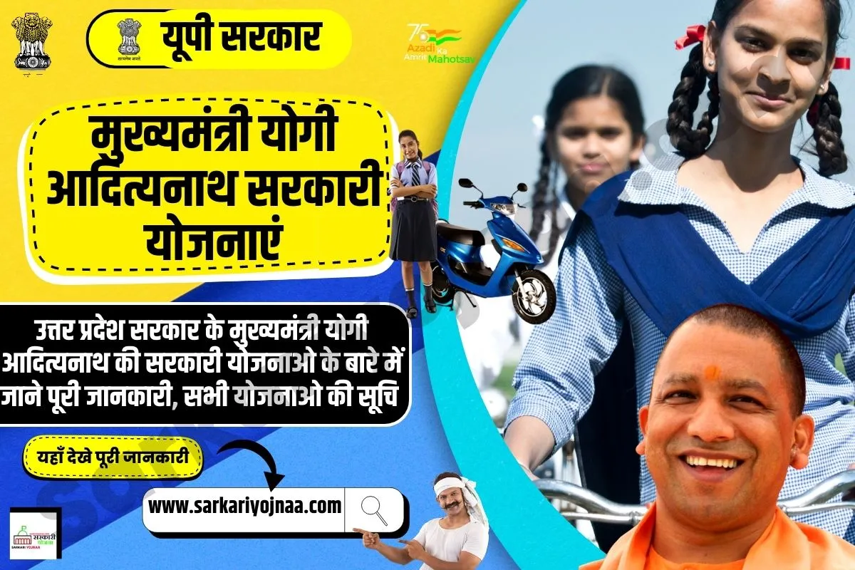 Yogi Yojana 2023, मुख्यमंत्री योगी आदित्यनाथ सरकारी योजनाएं सूची