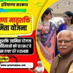 haryana matrushakti udyamita yojana