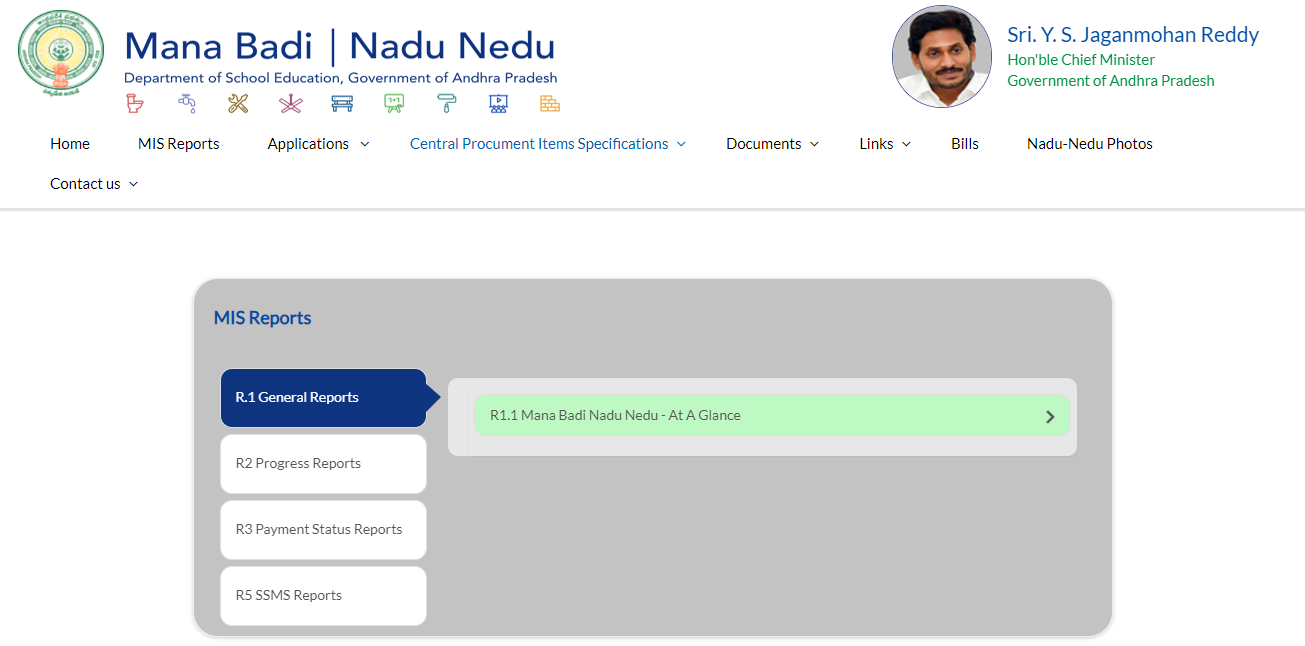 YSR Nadu Nedu Scheme 