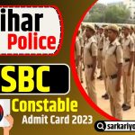 CSBC Constable Admit Card 2023