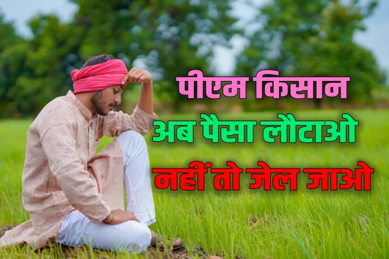 PM kisan Beneficiary is inactive due to inelegibility: इन किसानों को पैसा वापस करना होगा, नहीं तो जेल होगी?
