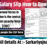 CISF Salary Slip