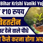 Bihar Krishi Vaniki Yojana?