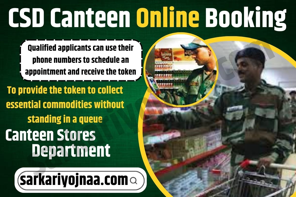 CSD Canteen Online Booking