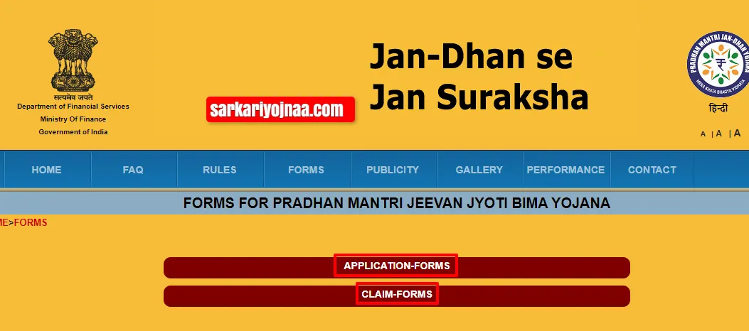 pradhan mantri jeevan yojana,