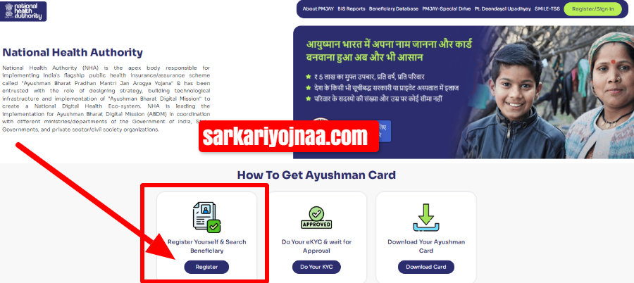 New Ayushman Card apply