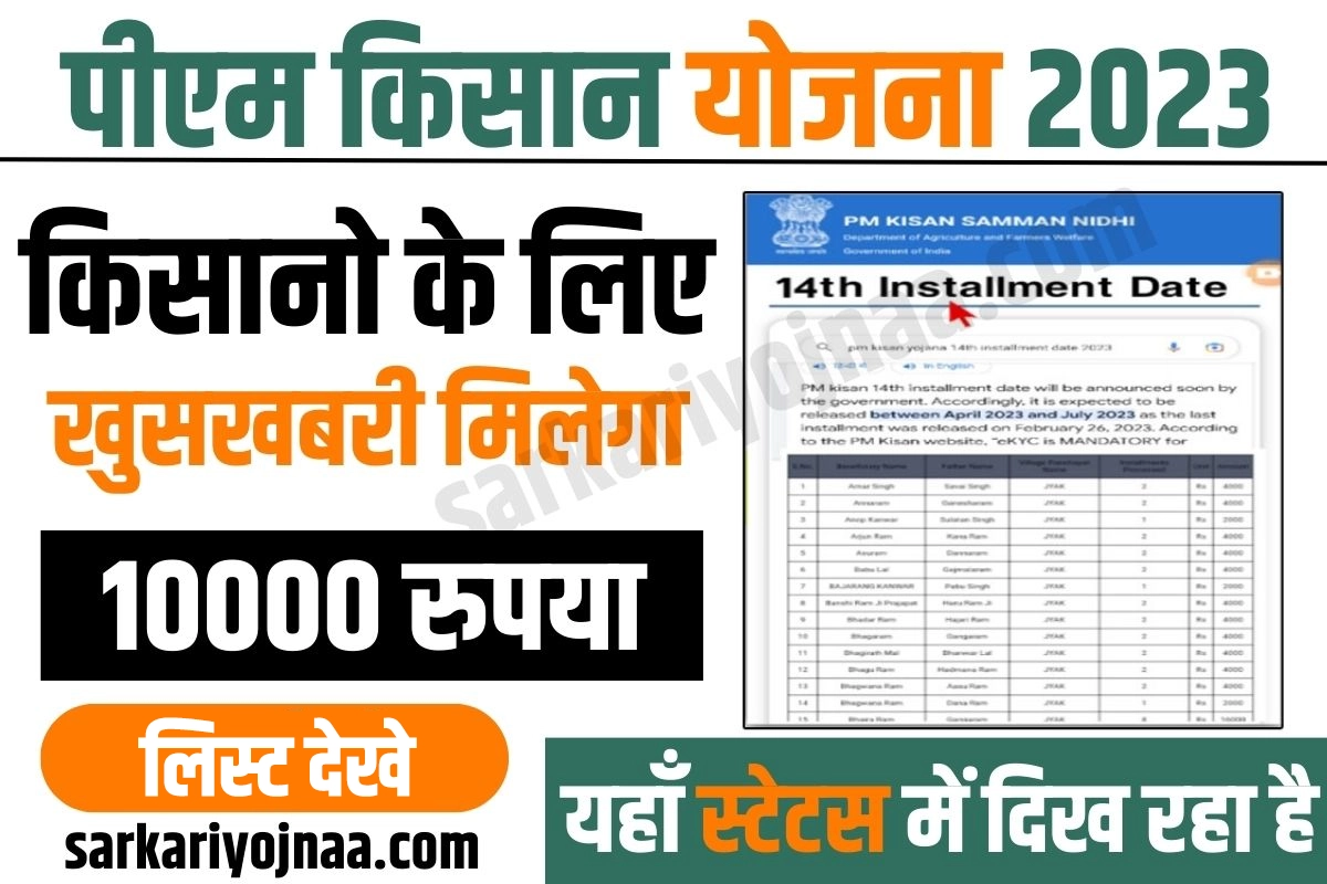 Pm Kisan Payment 2023