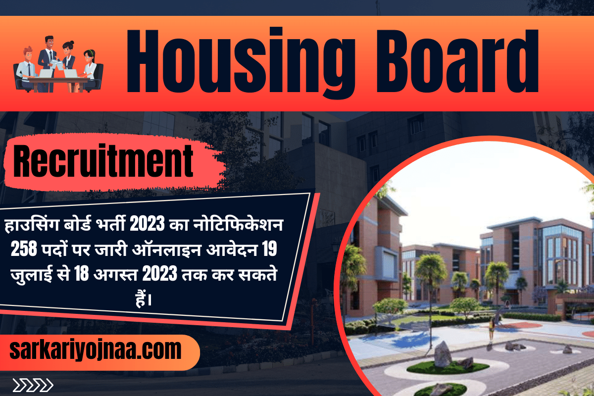 Housing Board Recruitment 2023 राजस्थान हाउसिंग बोर्ड भर्ती 2023