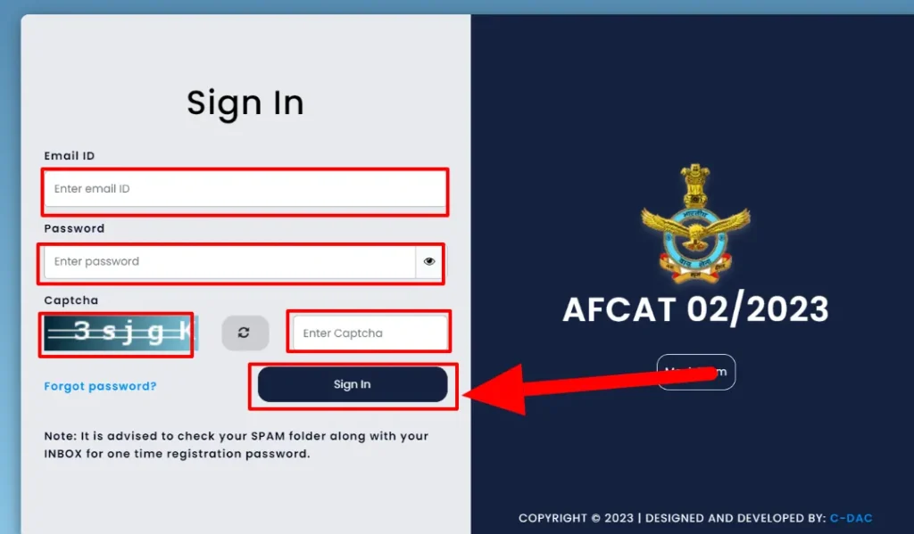 AFCAT 2 2023 Admit Card