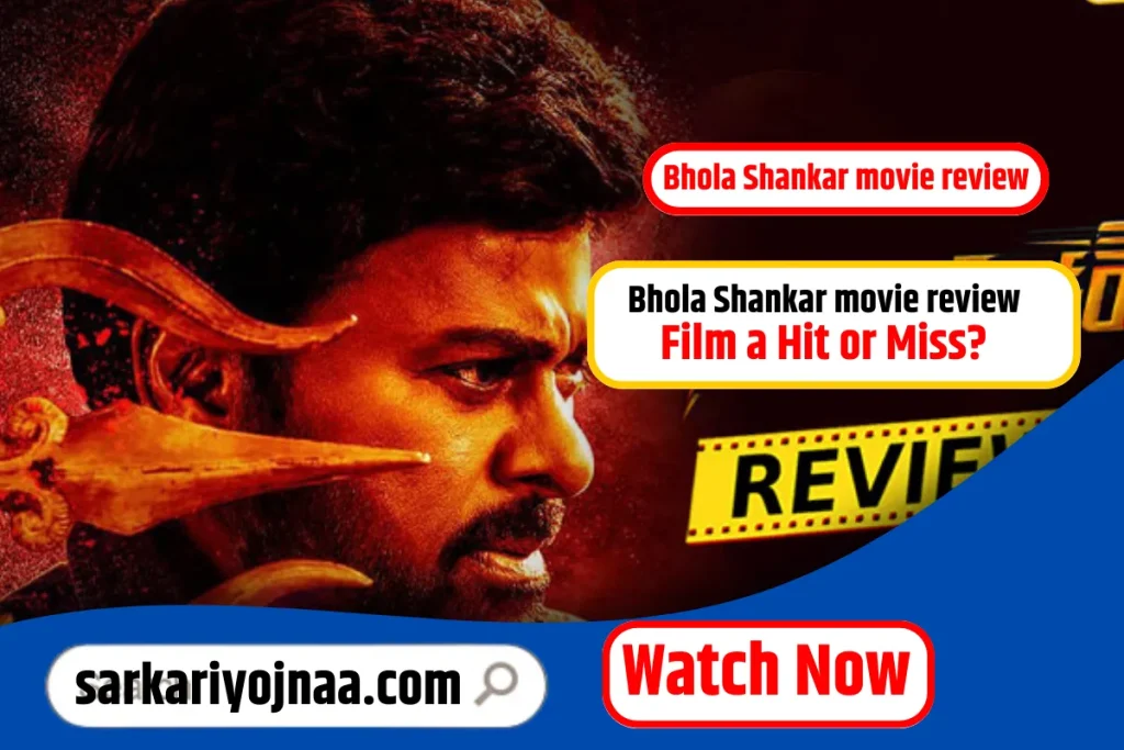 Bhola Shankar review
