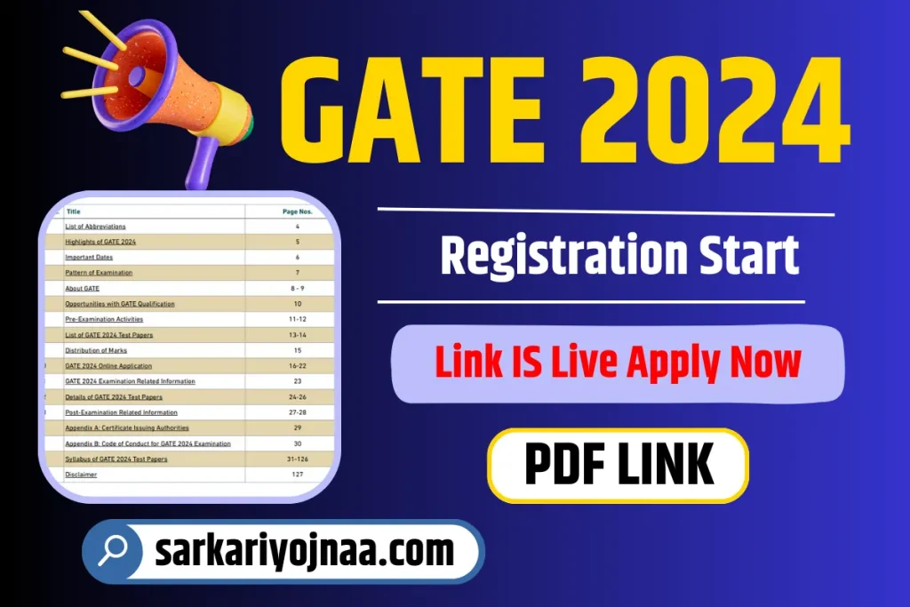 GATE 2024 Registration