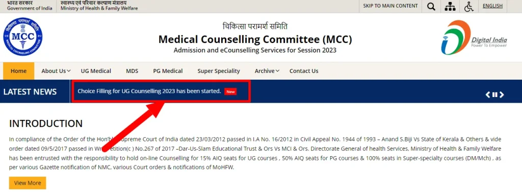 neet pg counselling 2023 latest news