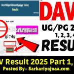 DAVV Result 2025