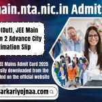 JEE Main Admit Card