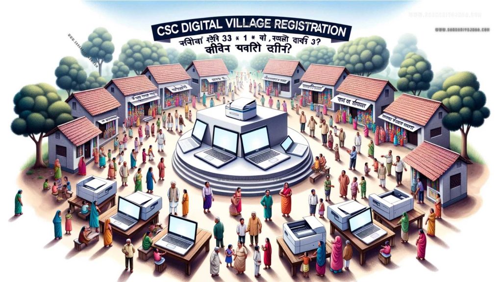 CSC digital village registration, digital village online apply, digigaon scheme 2023, CSC digital gram Yojana, digigaon Vle registration