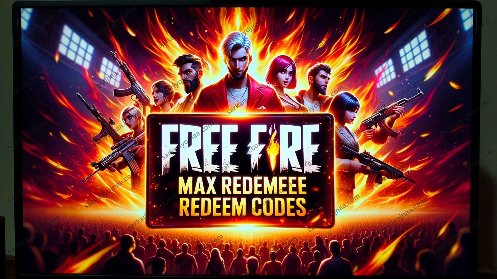 Garena Free Fire Max Redeem Codes [Today]: Only 31 Codes Left