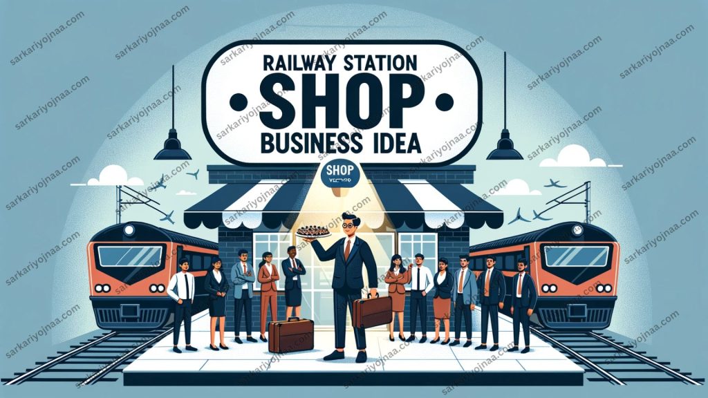 Railway Stall Business Idea रेलवे स्टॉल व्यवसाय आईडिया  railway station shop tender 
