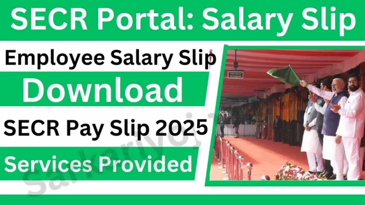 SECR Salary Slip Download secr railway salary secr pay slip