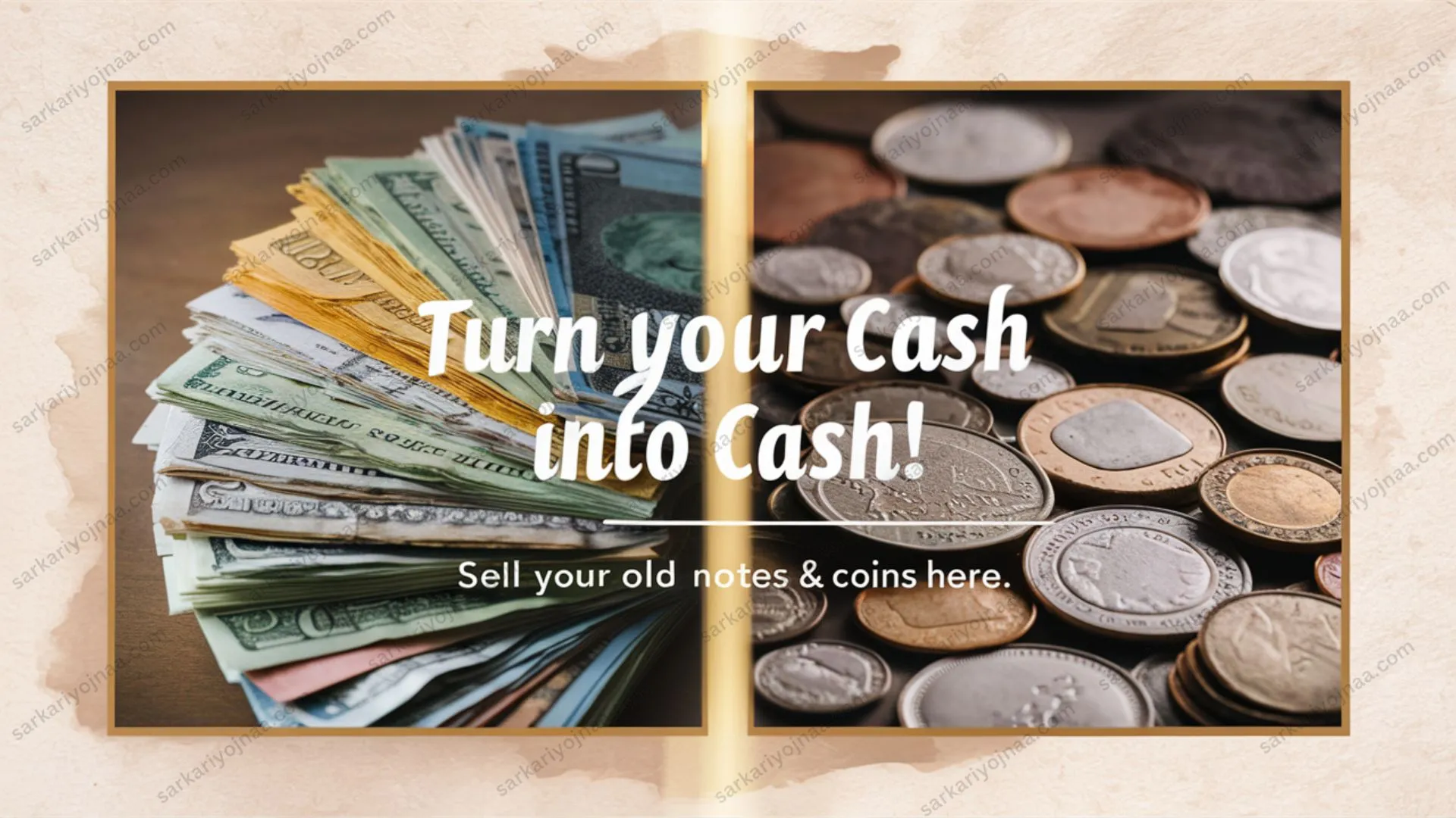 Sell Old Notes & Coins