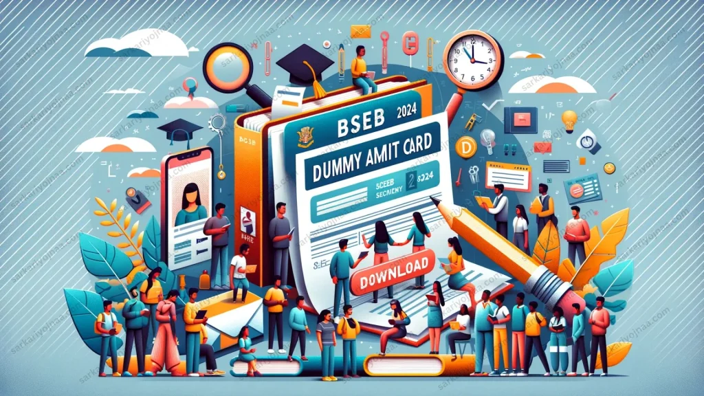 BSEB Dummy Admit Card 2024