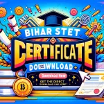 Bihar STET Certificate Download