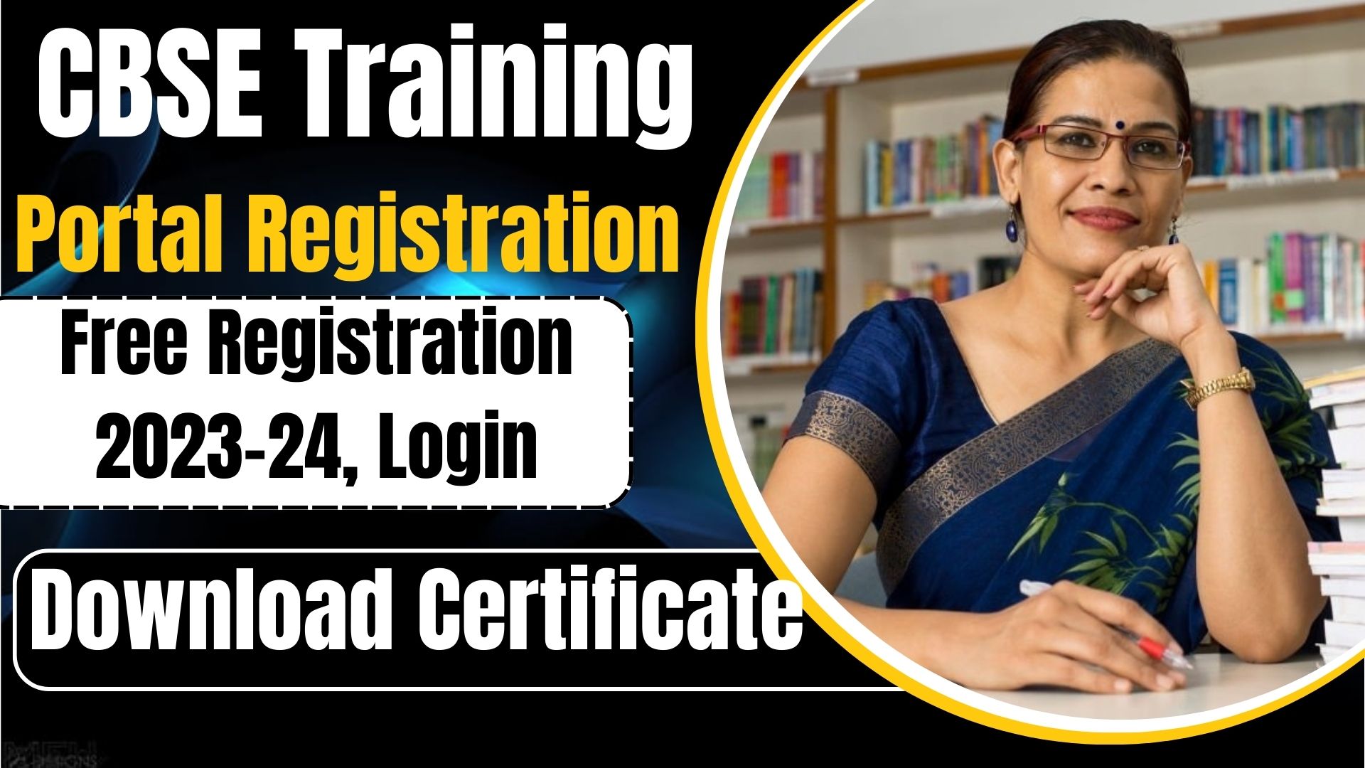CBSE Training Portal Registration 2024