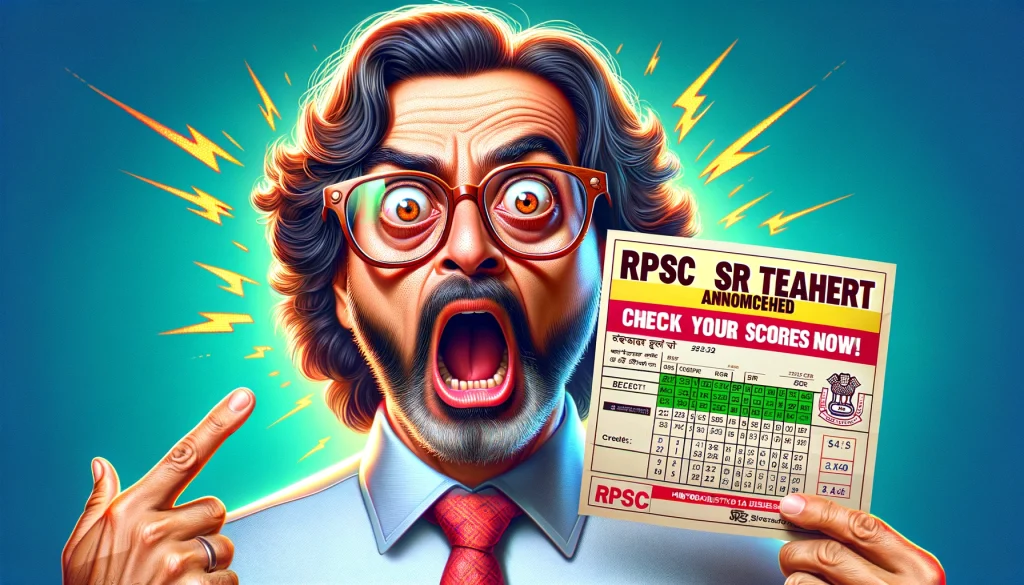 RPSC Sr Teacher 2022 Result Announced