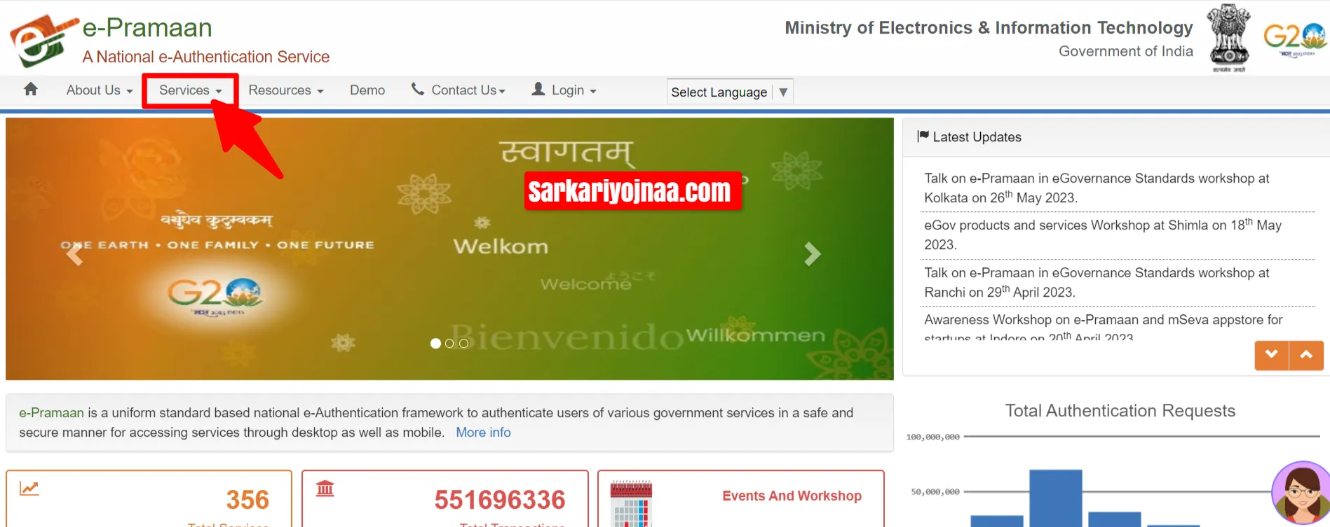 E Pramaan Registration Online