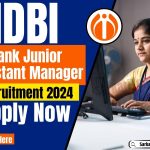 IDBI Bank Junior Assistant Manager Recruitment 2024 (1)